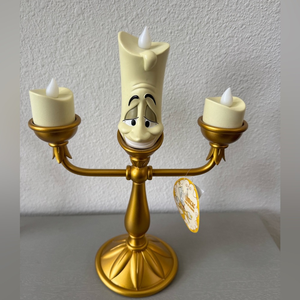 NWT Disney Lumiere Light-Up Figure
